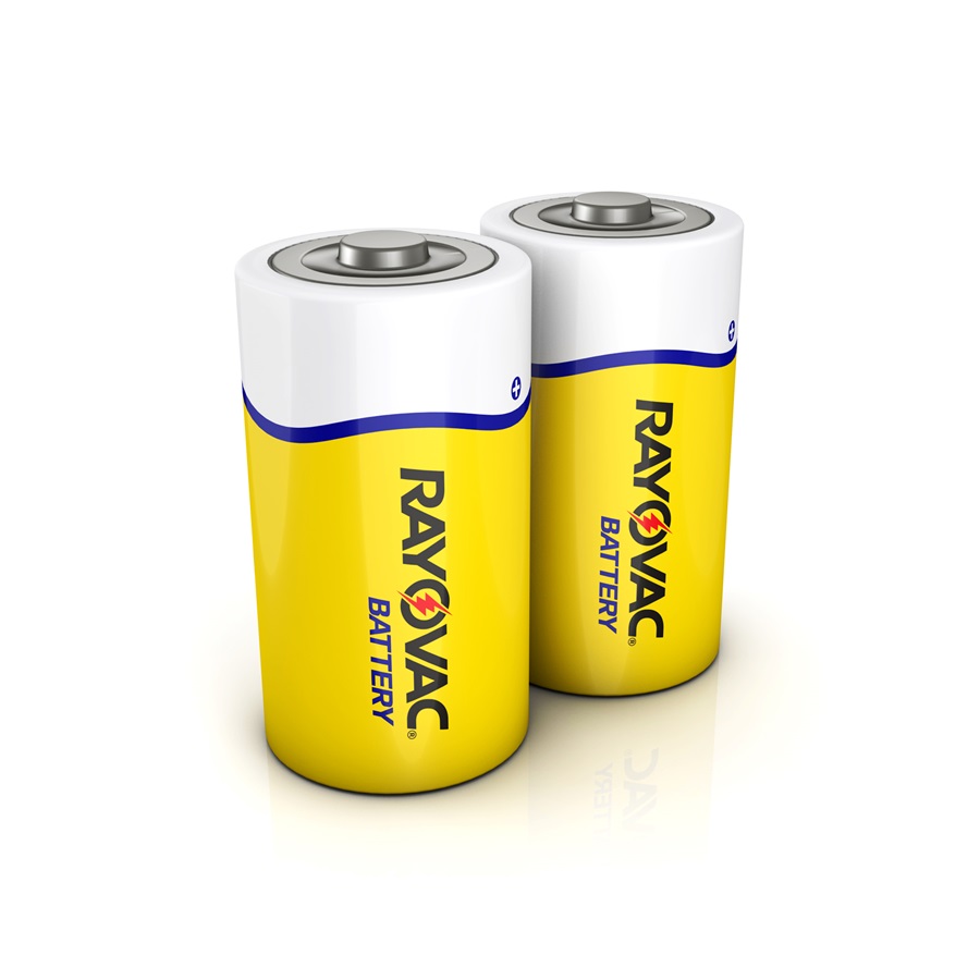 bede udvikle strubehoved Zinc Carbon D Batteries - Rayovac