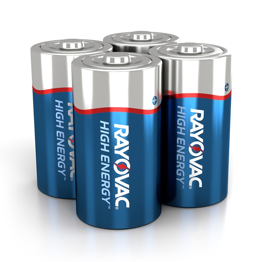 D High Energy Alkaline Batteries