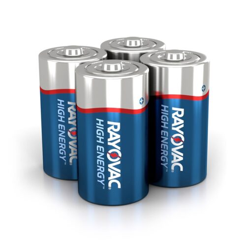 C High Energy Alkaline Batteries