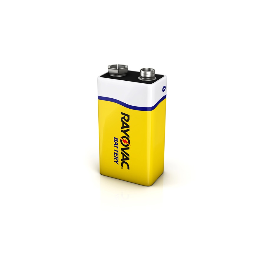 Zinc Carbon 9V battery image