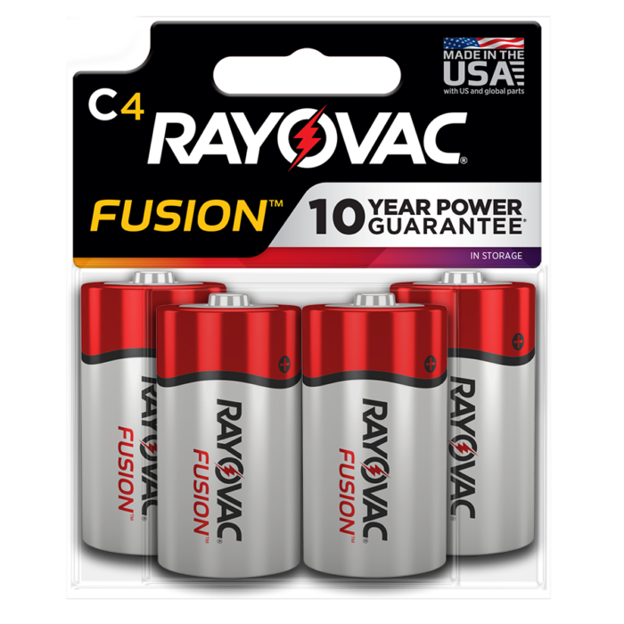 C Fusion Advanced Alkaline 4 Carded Pack image